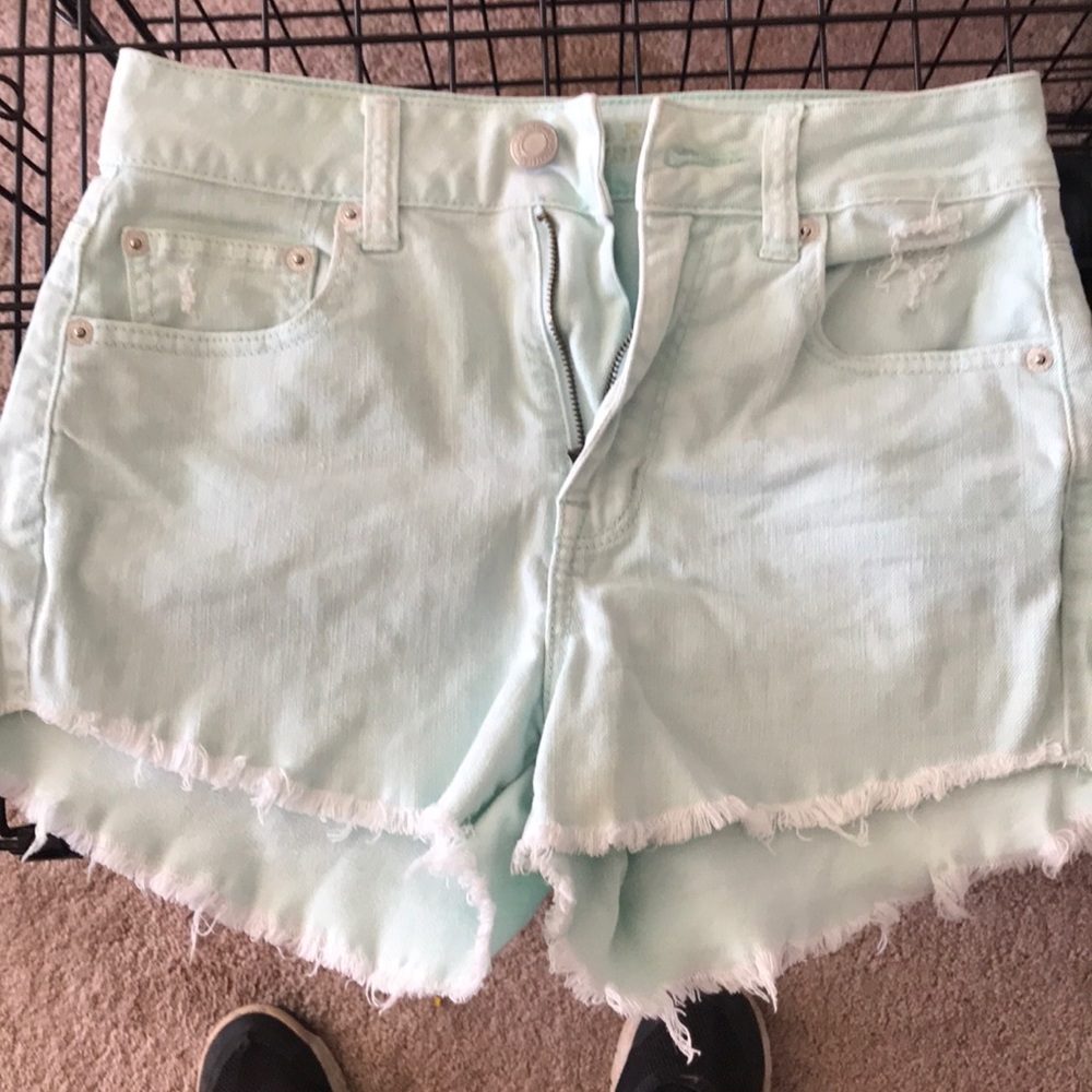 High waisted shorts